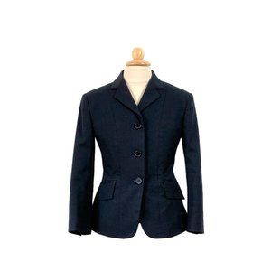 Triumph Miller Equestrian Riding Coat Child Size 8 Navy